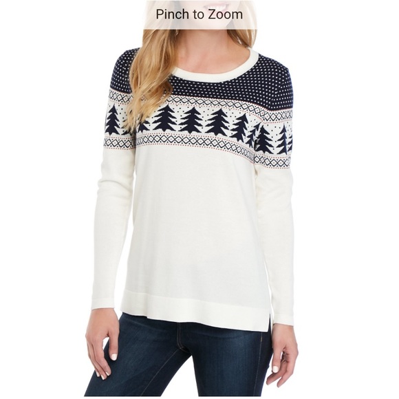 Crown Ivy Cozy Christmas Sweater 